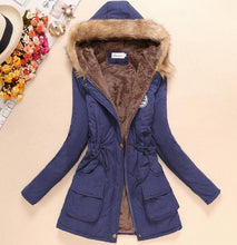Load image into Gallery viewer, Winter Hooded Wadded Coat - Pretty Fashionation