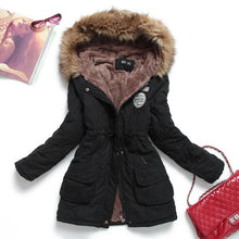 Load image into Gallery viewer, Winter Hooded Wadded Coat - Pretty Fashionation
