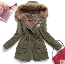 Load image into Gallery viewer, Winter Hooded Wadded Coat - Pretty Fashionation