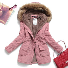 Load image into Gallery viewer, Winter Hooded Wadded Coat - Pretty Fashionation