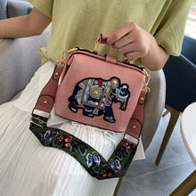 Load image into Gallery viewer, Vintage Bohemian Embroidery Butterfly Strap Elephant Bag - Pretty Fashionation
