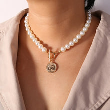 Load image into Gallery viewer, Vintage Multi-Layer Pearl Choker Necklaces - Pretty Fashionation