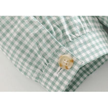 Load image into Gallery viewer, Chic Vintage Puff Sleeves Plaid Mini Dress - Pretty Fashionation