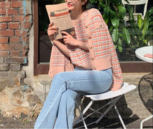 Load image into Gallery viewer, Vintage Knitted Tweed Cardigan Sweater - Pretty Fashionation