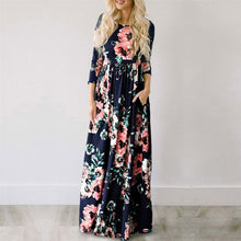 Load image into Gallery viewer, Floral Boho Maxi Dress - Pretty Fashionation