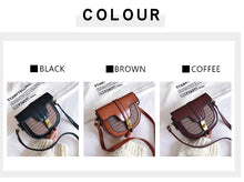 Load image into Gallery viewer, Retro Plaid Saddle Crossbody Messenger Bag - Pretty Fashionation