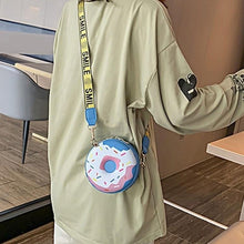 Load image into Gallery viewer, Cute Donut Crossbody Messenger Bag - Pretty Fashionation