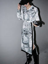 Load image into Gallery viewer, Designer Character Shirt / High Waist Skirt