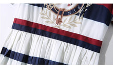 Load image into Gallery viewer, Vintage Chic Pleated Brocade Midi Dresses