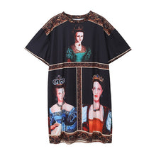 Load image into Gallery viewer, Designer Brocade Artsy Italian Style Dress
