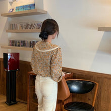 Load image into Gallery viewer, Vintage Stylish Ruffles Lace Retro Blouse - Pretty Fashionation