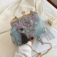 Load image into Gallery viewer, Vintage Tapestry Chain Shoulder Crossbody Messenger Bag - Pretty Fashionation