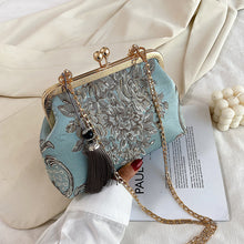 Load image into Gallery viewer, Vintage Tapestry Chain Shoulder Crossbody Messenger Bag - Pretty Fashionation