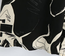 Load image into Gallery viewer, Vintage Equestrian Horse Contrast Graffiti Kimono Dress - Pretty Fashionation