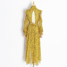 Load image into Gallery viewer, Vintage Asymmetrical Leopard Off Shoulder Backless Dress - Pretty Fashionation