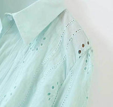 Load image into Gallery viewer, Bohemian Pleated embroidered Blouse - Pretty Fashionation