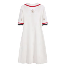 Load image into Gallery viewer, Vintage Embroidered Polo Dress - Pretty Fashionation
