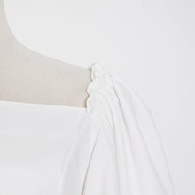 Load image into Gallery viewer, Designer Asymmetric Skew Collar Puff Sleeve Mini Dress - Pretty Fashionation