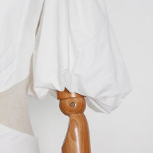 Load image into Gallery viewer, Designer Asymmetric Skew Collar Puff Sleeve Mini Dress - Pretty Fashionation