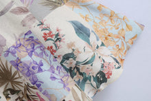 Load image into Gallery viewer, Stand Collar Patchwork Floral Bow Sashes Shirtdress - Pretty Fashionation