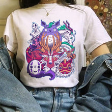 Load image into Gallery viewer, Studio Ghibli Anime Harajuku Kawaii Oversized T-Shirt - Pretty Fashionation