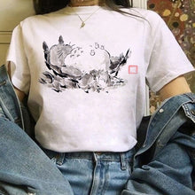 Load image into Gallery viewer, Studio Ghibli Anime Harajuku Kawaii Oversized T-Shirt - Pretty Fashionation