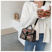 Load image into Gallery viewer, Floral Belgian Tapestry Crossbody Shoulder Bag - Pretty Fashionation