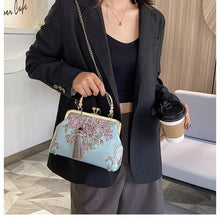 Load image into Gallery viewer, Vintage Tapestry Chain Shoulder Crossbody Messenger Bag - Pretty Fashionation