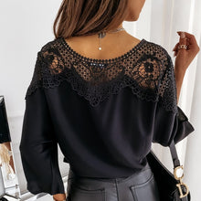 Load image into Gallery viewer, Vintage Crochet Embroidery Lace Blouse