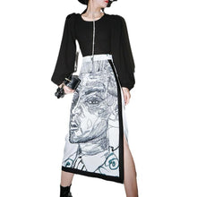 Load image into Gallery viewer, Designer Character Shirt / High Waist Skirt
