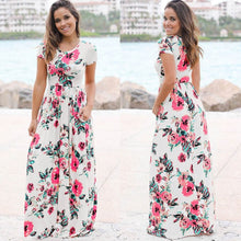 Load image into Gallery viewer, Floral Boho Maxi Dress - Pretty Fashionation