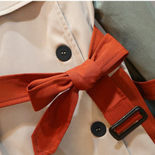 Load image into Gallery viewer, Designer Retro Vintage Trench Coat