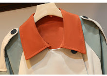 Load image into Gallery viewer, Designer Retro Vintage Trench Coat