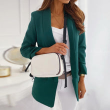 Load image into Gallery viewer, Slim Turndown Collar Pocket Blazer Jacket - Pretty Fashionation