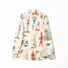 Load image into Gallery viewer, Designer Sustainable Retro Pharaonic Ancient Egypt Shirt - Pretty Fashionation
