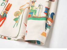 Load image into Gallery viewer, Designer Sustainable Retro Pharaonic Ancient Egypt Shirt - Pretty Fashionation