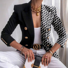 Load image into Gallery viewer, Designer British Style Asymmetric Blazer Jacket