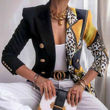 Load image into Gallery viewer, Designer British Style Asymmetric Blazer Jacket