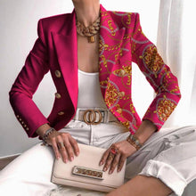 Load image into Gallery viewer, Designer British Style Asymmetric Blazer Jacket