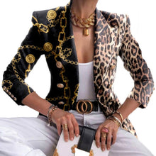 Load image into Gallery viewer, Designer British Style Asymmetric Blazer Jacket