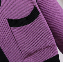 Load image into Gallery viewer, French Vintage Knitted Sweater Dress