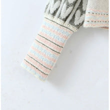 Load image into Gallery viewer, Vintage Knit Floral Ruffle Sweater