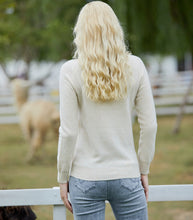 Load image into Gallery viewer, 100% Merino Knitted Soft Wool Turtleneck Sweater