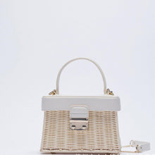 Load image into Gallery viewer, Vintage Flip Woven Crossbody Straw Rattan Bag