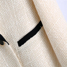 Load image into Gallery viewer, Vintage Chic Tweed Blazer Jacket