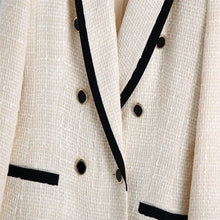 Load image into Gallery viewer, Vintage Chic Tweed Blazer Jacket