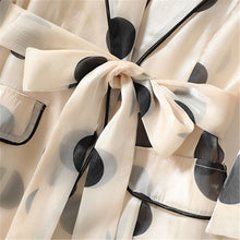 Load image into Gallery viewer, High Quality Polka Dot Organza Suit Blazer Jacket
