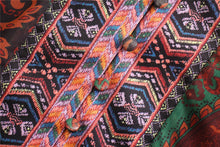 Load image into Gallery viewer, Ethnic Vintage Paisley Blouse Mini Dress