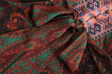 Load image into Gallery viewer, Ethnic Vintage Paisley Blouse Mini Dress