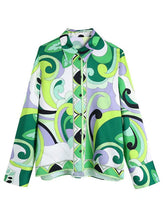 Load image into Gallery viewer, Retro Psychedelic Blouse & Pants
